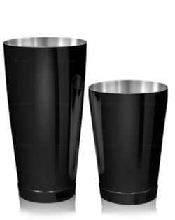 Шейкер Lumian Kenko Boston Tin & Half Tin, 18-28 oz, черный