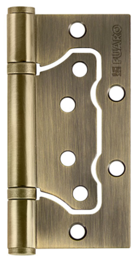 Петля дверная универсальная бабочка IN4500W-BL AB бронза