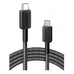 Кабель Anker USB-C to USB-C 1.8 м 240W Nylon (A81D6H11) Black