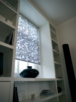 Рулонные шторы Пейсли кофе RF-SA69765-04