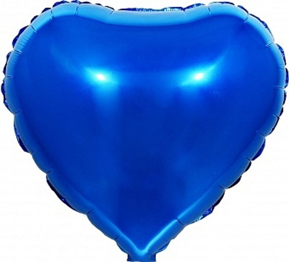 К 4" Сердце синий