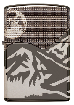 Зажигалка Armor™ High Polish Black Ice® ZIPPO 49299