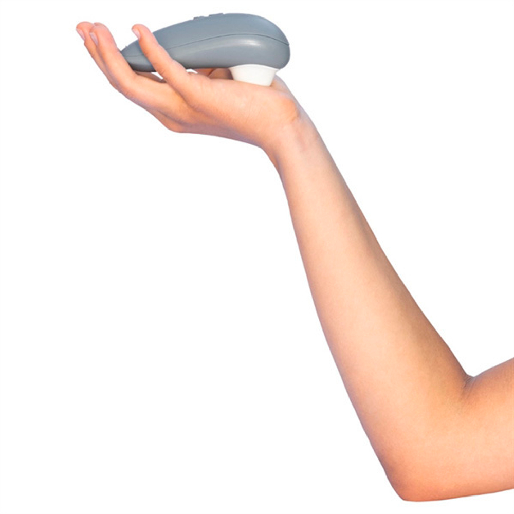 Серый бесконтактный клиторальный стимулятор 11,7см Womanizer Starlet 3 Gray WZ231SG6