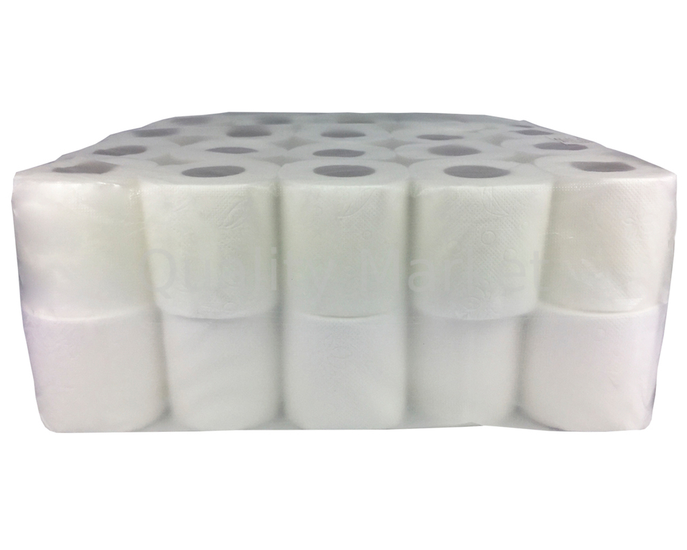 Туалет бумага "СТАНДАРТ" 2-х слойная 14 м (40рул/1упак/50упак/2000рул)