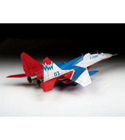 Сборная модель ZVEZDA Авиационная группа высшего пилотажа МиГ-29 "Стрижи", 1/72