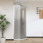 Душевой уголок Сити (City) Vincea VSQ-5CT900MT, 900*900, хром, стекло текстурное