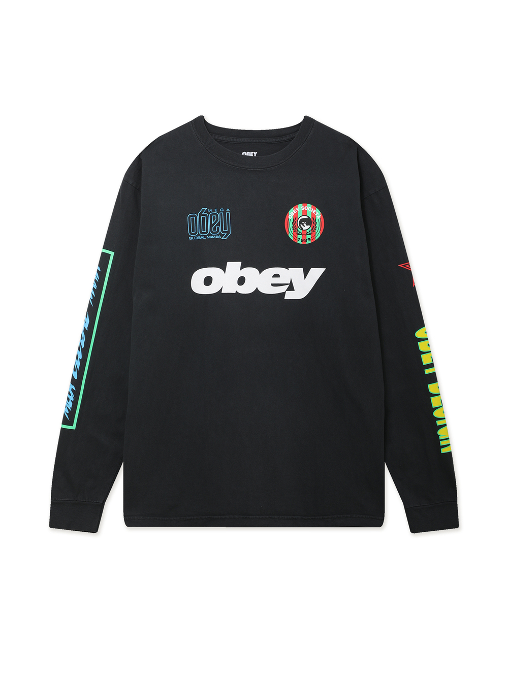 Мужской Лонгслив Obey Mega Global Mania