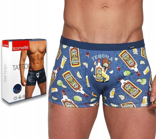 Трусы мужские боксеры Cornette Tattoo Tequila 280/193