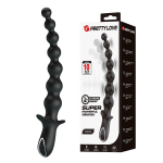 Черный вибратор-кролик Rasmussen - 19,8 см. (Цвет: черный)