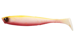 Виброхвост LUCKY JOHN Basara Soft Swim 3D, 2.5in (63 мм), цвет PG04, 8 шт.