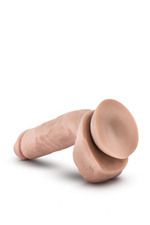 Реалистичный фаллоимитатор с присоской X5 HARD ON BEIGE - 22,2 см. (Цвет: телесный)
