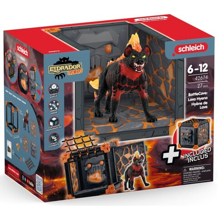 Schleich Eldrador Creatures - BattleCave + Lava Hyena 42674 / артикул   42674  / GTIN 4059433731957