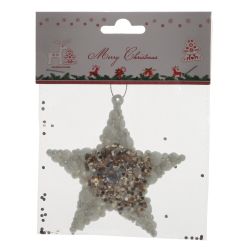 GAEM Украшение новогоднее "Звезда", L10 W1 H10 см