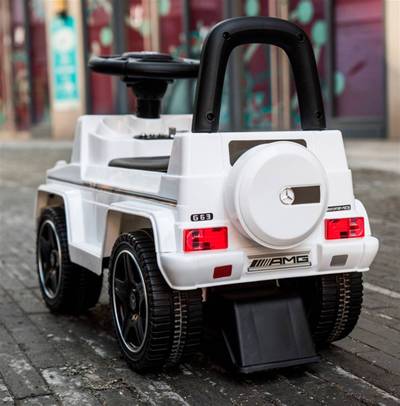 Детский толокар/каталка "Mercedes-Benz G63" ,белый
