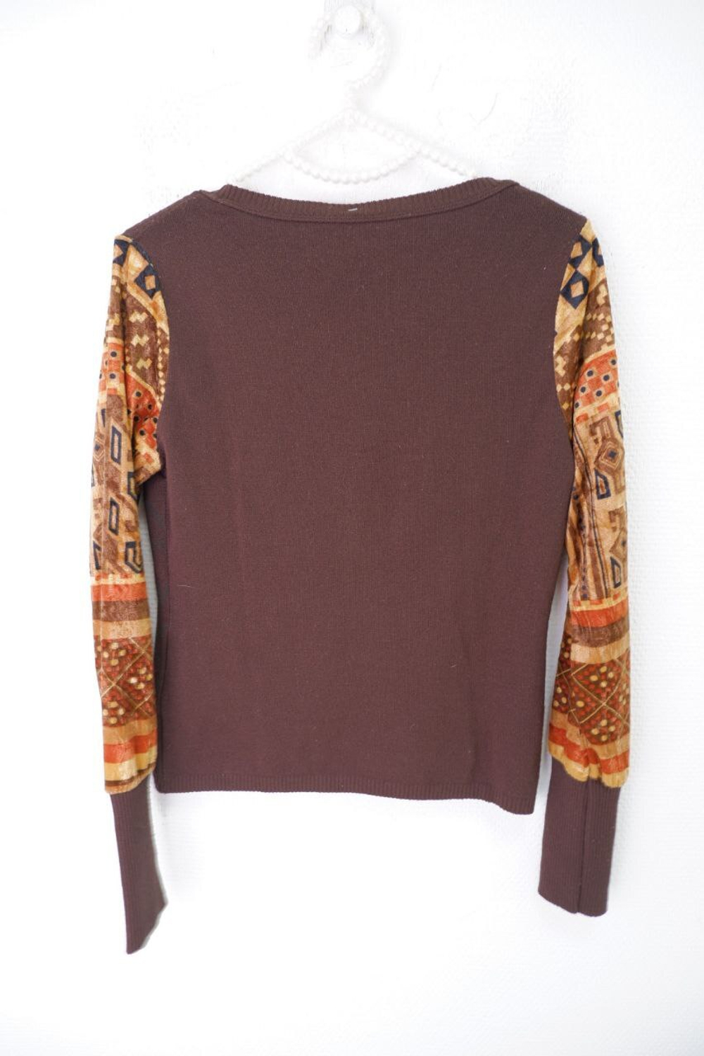 Джемпер с принтом на 12-14 лет