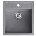 Мойка ML-GM28 КОМФОРТ графит (342), 450*500*190мм