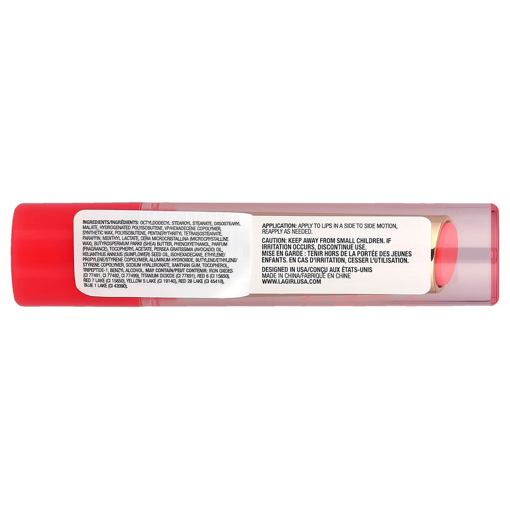 L.A. Girl, Sheer Tint, бальзам для губ, GLC601 розовый, 2 г (0,07 унции)