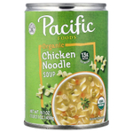 Pacific Foods, органический куриный суп с лапшой, 458 г (16,1 унции)