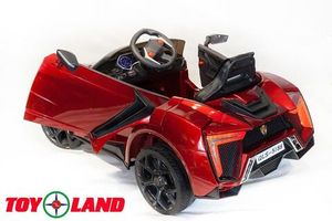 Детский электромобиль Toyland Lykan QLS 5188 4Х4 красный фото №4