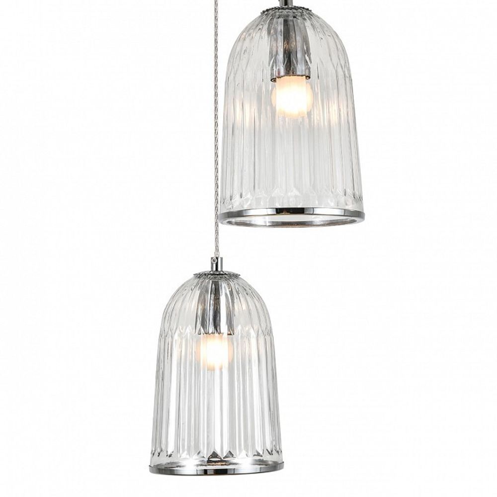 Подвесной светильник Indigo Lucido 11046/3P Chrome