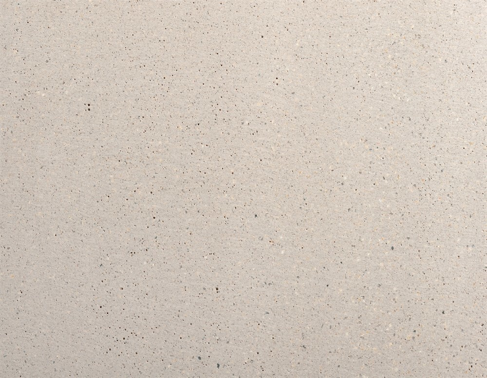 Кашпо TREEZ Effectory - Beton - Низкая чаша - Белый песок
