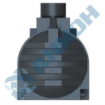 Емкость для септика Анион 5000 л. вертикальная (2340x1690x2300см;черный) - арт.559479