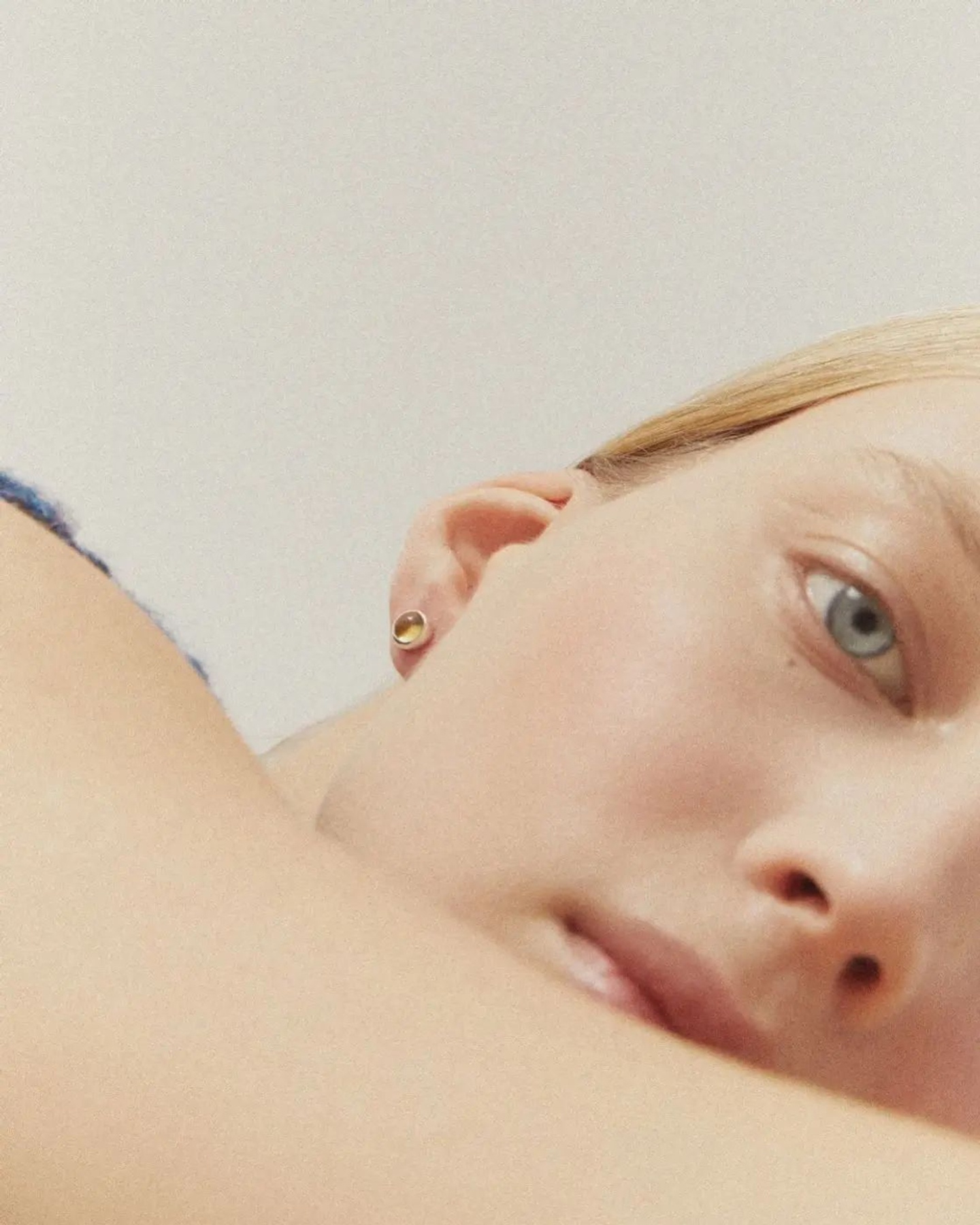 Моносерьга Alpha с цитрином