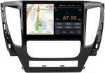 Магнитола для Mitsubishi Pajero Sport 3 2016-2021 (АКПП) - Parafar PF231LUX2FHD на Android 13, 8-ядер, 2Гб+32Гб, CarPlay, 4G SIM-слот