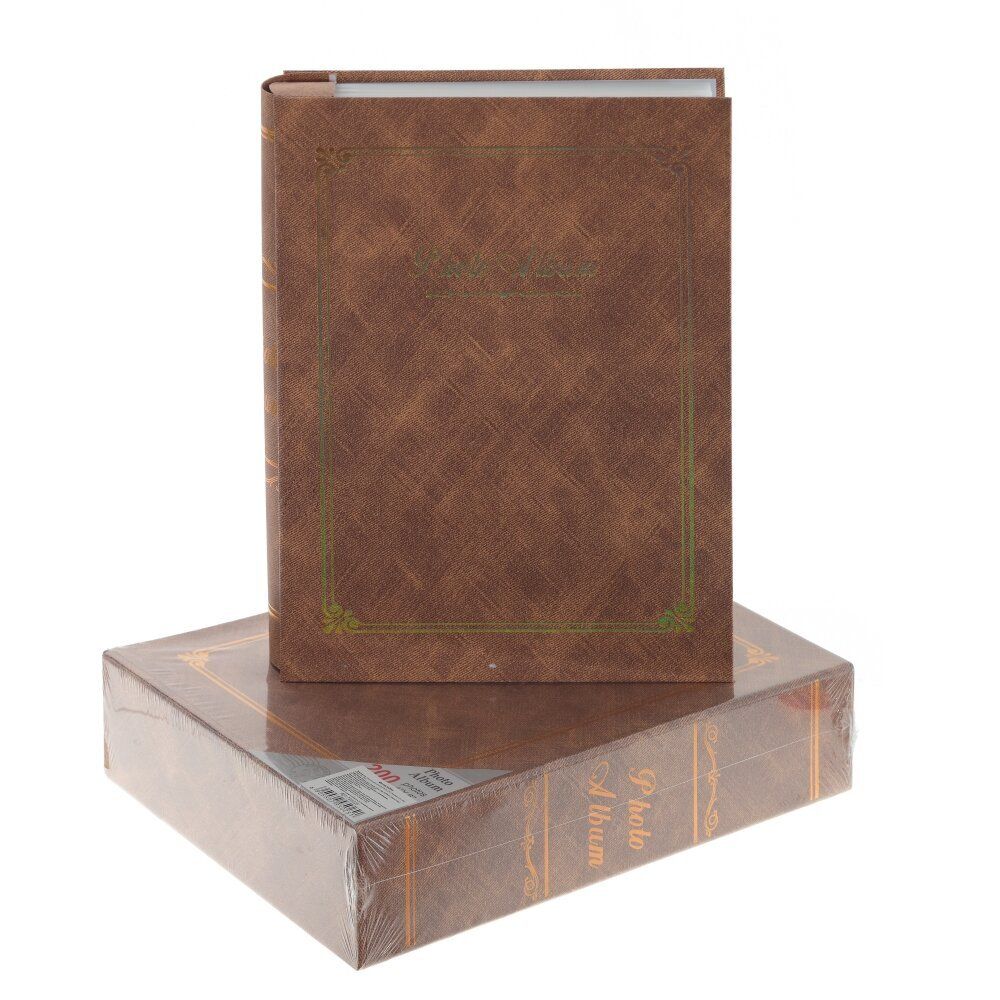 GAEM Фотоальбом для 200 фото 10*15, L21 W5,5 H26 см, 3в.