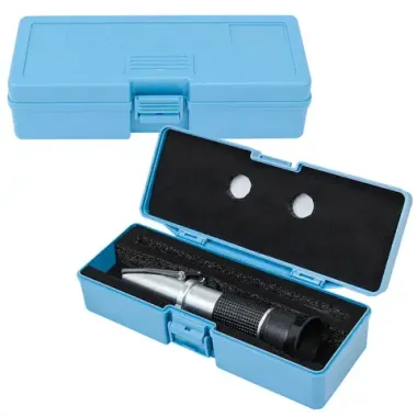 Рефрактометр 3в1(антифриз, электролит, омывающая жидкость), в пластиковом футляре FORSTIME FT-9G0303