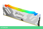 Оперативная память Kingston Fury Renegade RGB White XMP 16Gb DDR5 (KF576C38RWA-16)