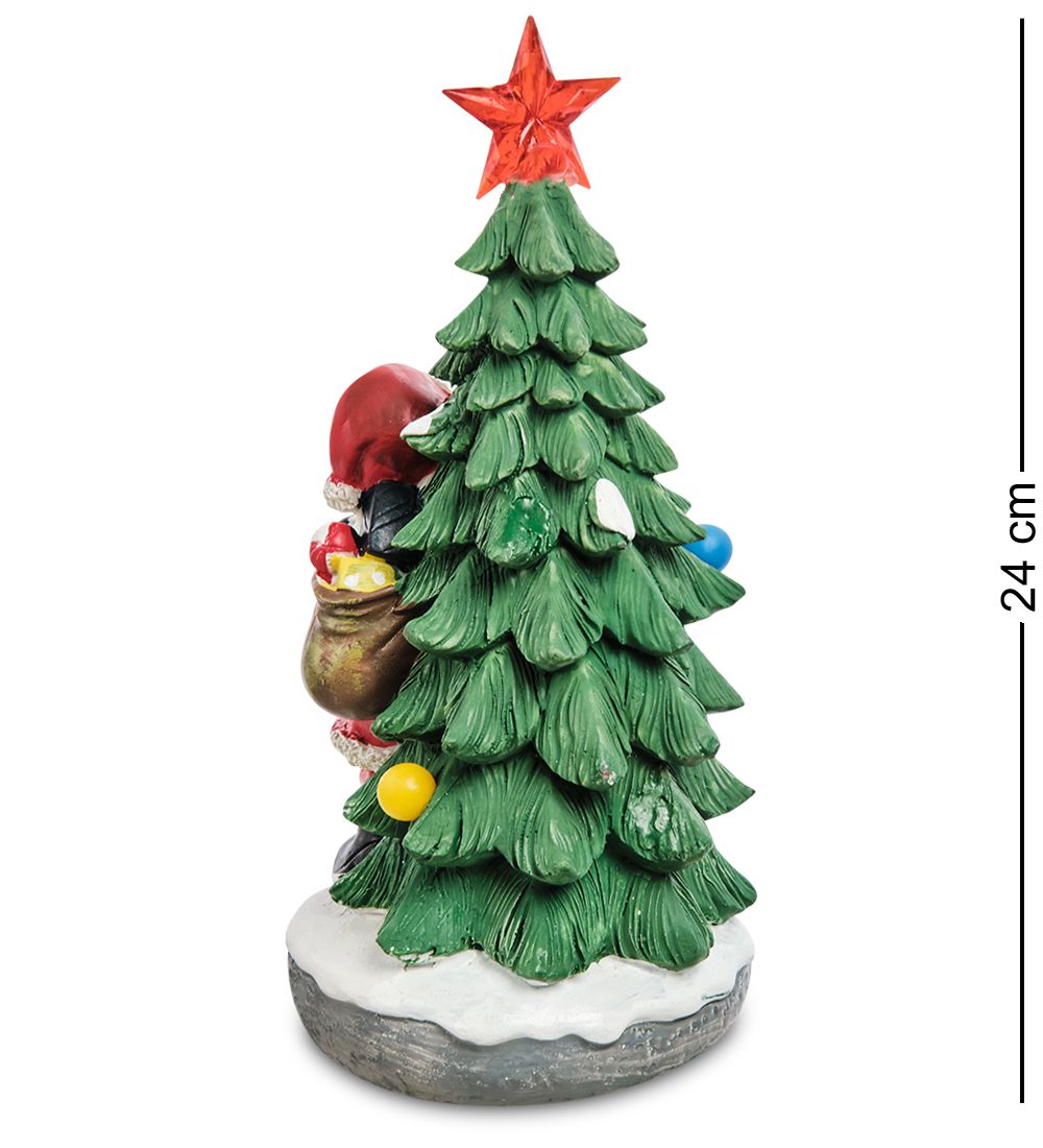 XM-715 Музыкальная новогодняя миниатюра «Дед Мороз» с подсветкой