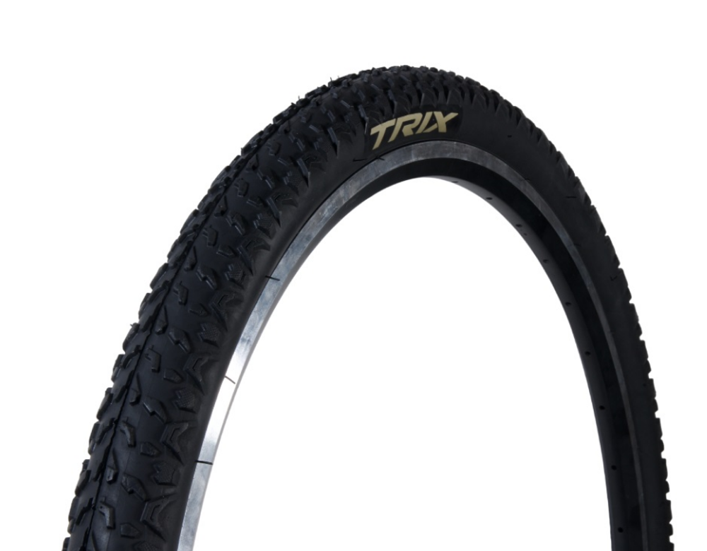 Покрышка TRIX 27.5"x2.10 (52-584), TX-051, горная, 30TPI, черная