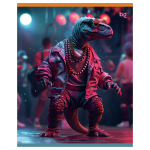 Тетрадь 48л., А5, линия BG "Дино"