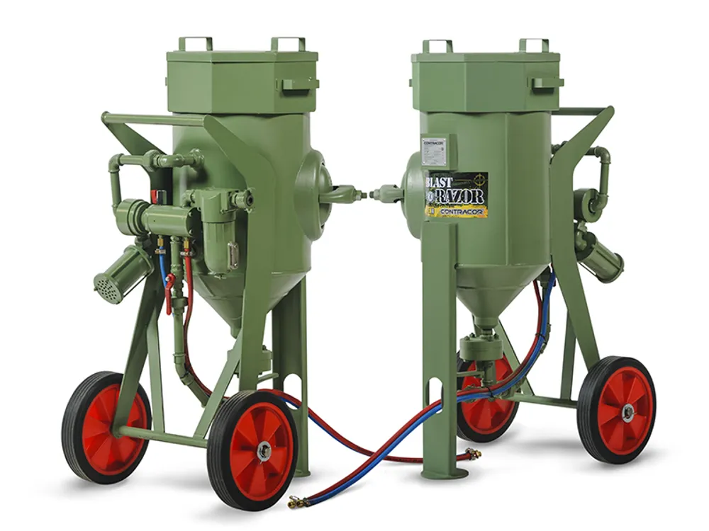 Пескоструйный аппарат Contracor Blast Razor Z-25RC с дозатором FSV