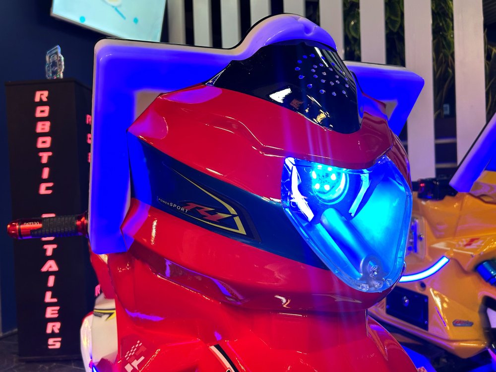 Детский игровой автомат «Безумные мотогонки»