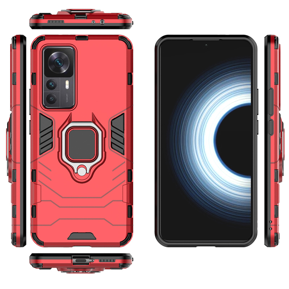 Противоударный чехол с кольцом Panther Case для Xiaomi 12T (Pro)
