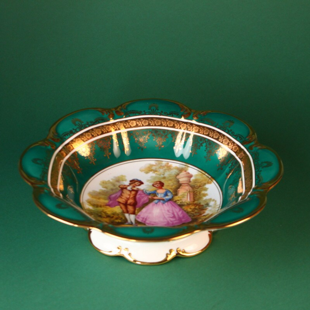 Парадная ваза-фруктовница