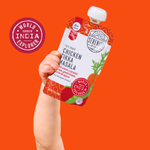 Serenity Kids, тикка масала из курицы с морковью, кокосовым кремом, стручковой фасолью, травами и специями, для детей от 6 месяцев, 99 г (3,5 унции)