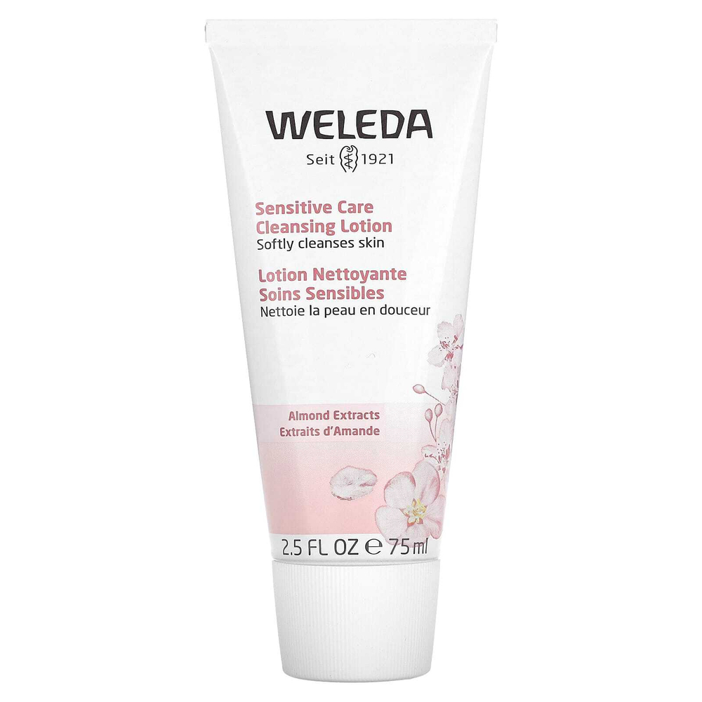Weleda, очищающий лосьон для чувствительной кожи, с экстрактами миндаля, 75 мл (2,5 жидк. унции)