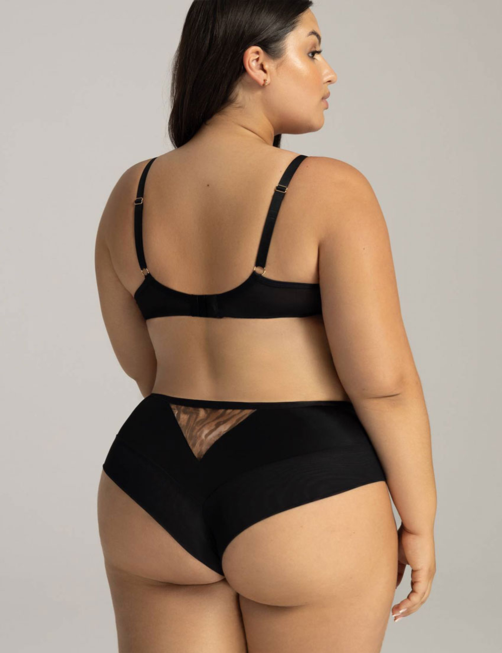 Трусики бразилиана Ava LIANA 2144 brazyliany black