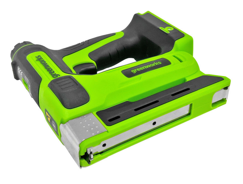 Степлер аккумуляторный GREENWORKS, G24CS10, 24V, без АКБ и ЗУ 3400107