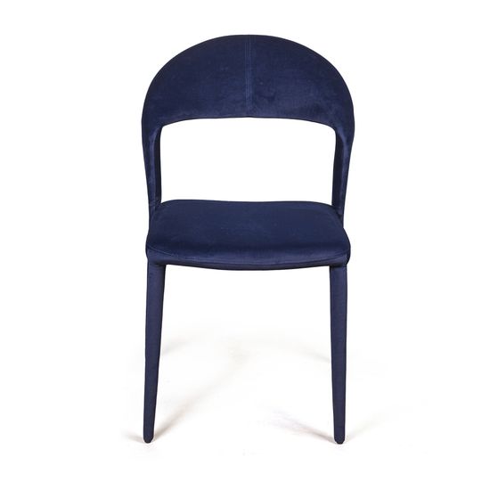 Стул Asti, бархат синий