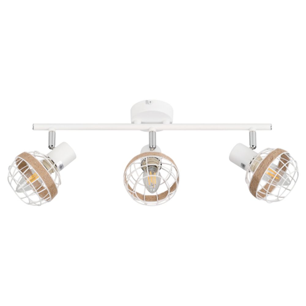 Светильник настенно-потолочный спот Rivoli Anselma 7034-703 3 x E14 40 Вт поворотный