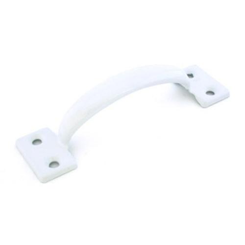 Ручка-скоба РС- 75  Белая  (К)  /9045