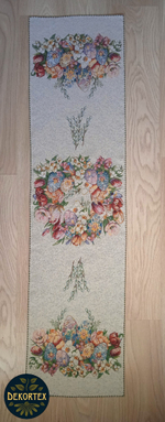 Гобеленовая дорожка Пасхальный букет 39х153