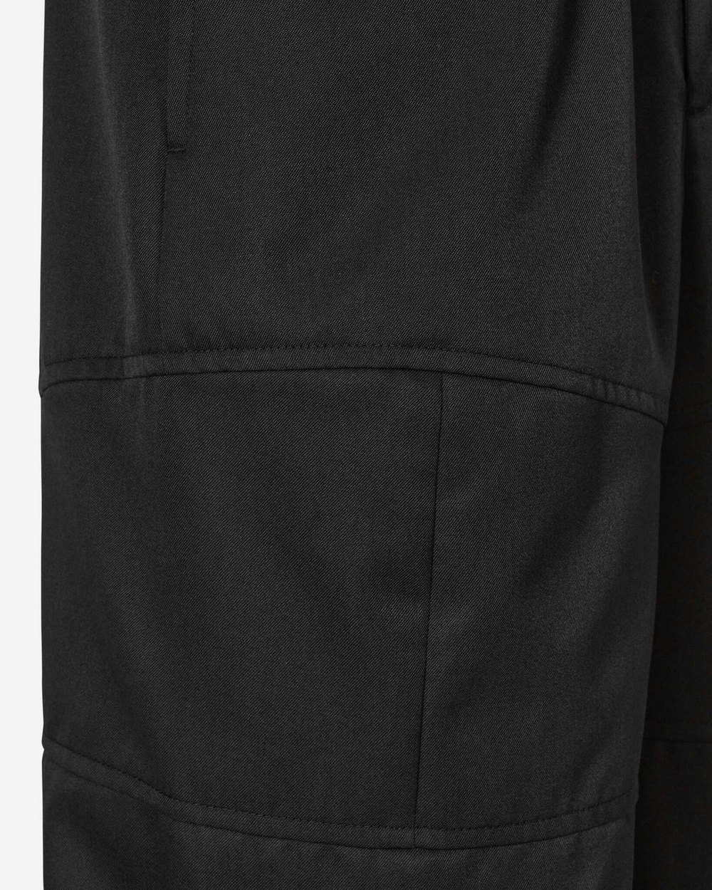 Comme Des Garçons Black Брюки Из Габардина Черные