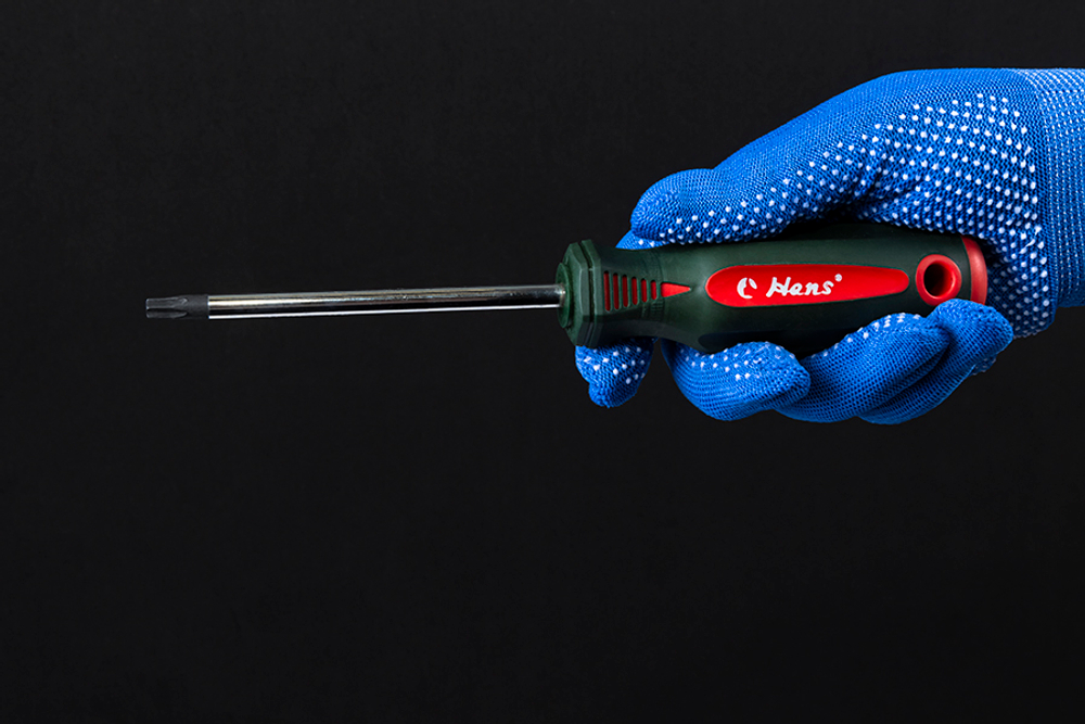 Отвертка Torx с отверстием TH30*100мм, Hans, 0450TH30