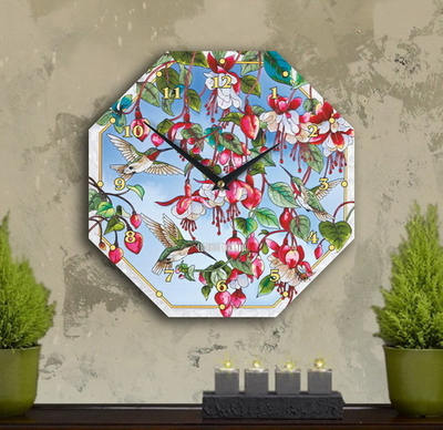 Настенные часы "сады Изиды" Декор для дома, подарок