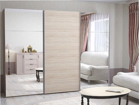 Шкаф-купе ПРАЙМ Трио ЗДЗ